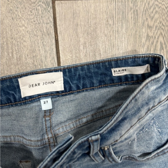 Dear John BLAIRE STRAIGHT LEG JEAN Size 27 - Picture 7 of 10